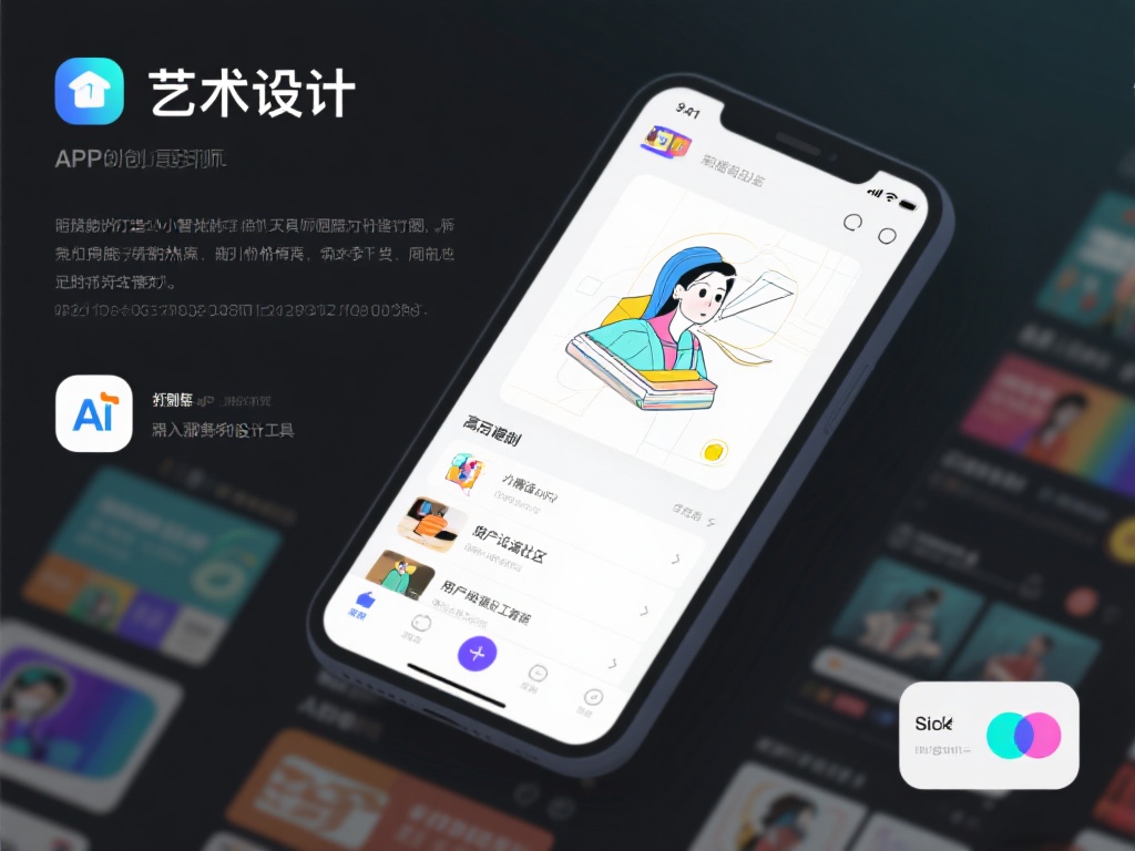 例如，一款专注于艺术设计创作的APP，可